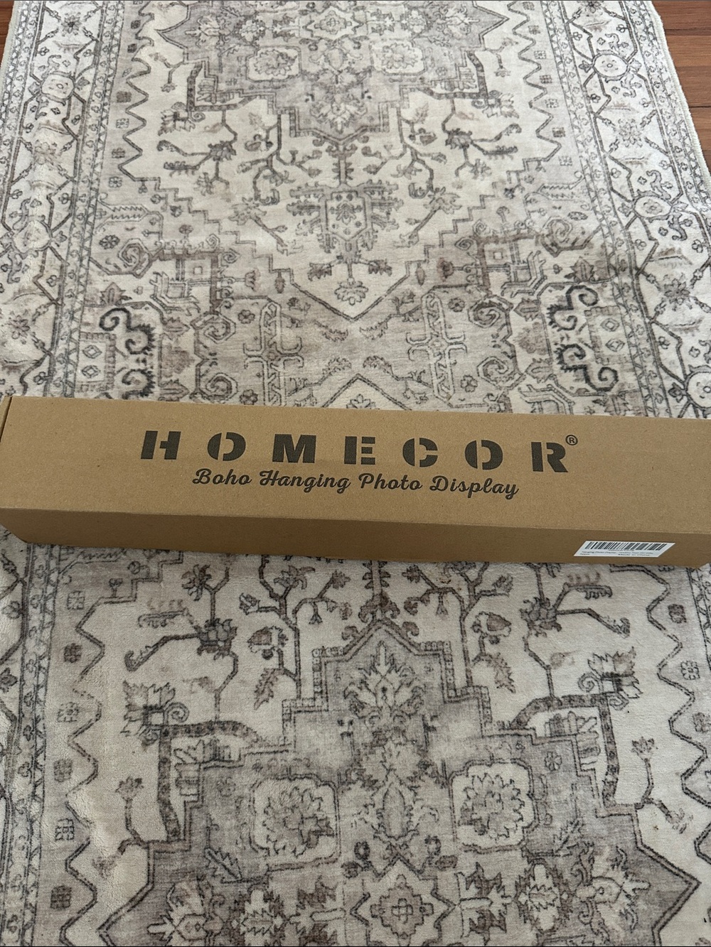 Homecor Boho Hanging Photo Display - Brown